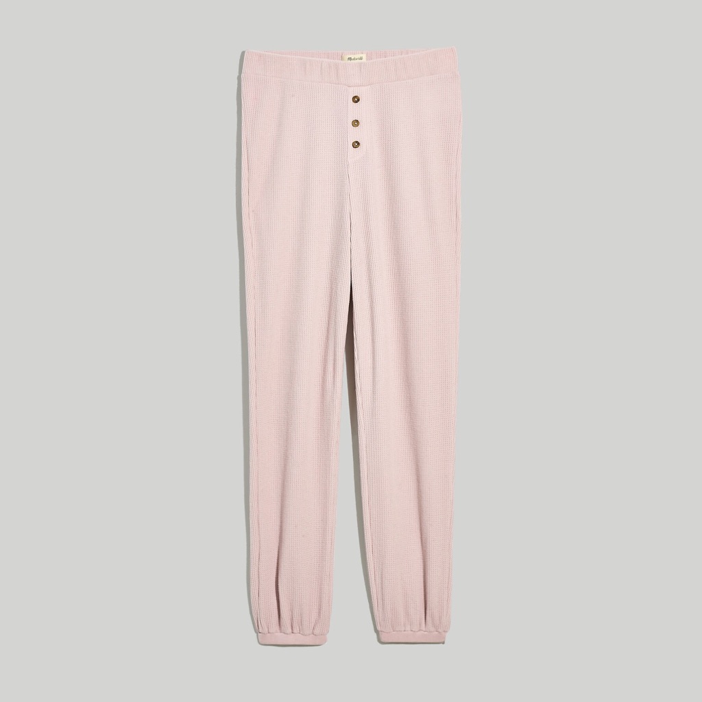 Madewell Waffle Knit Jogger Pajama Pants
